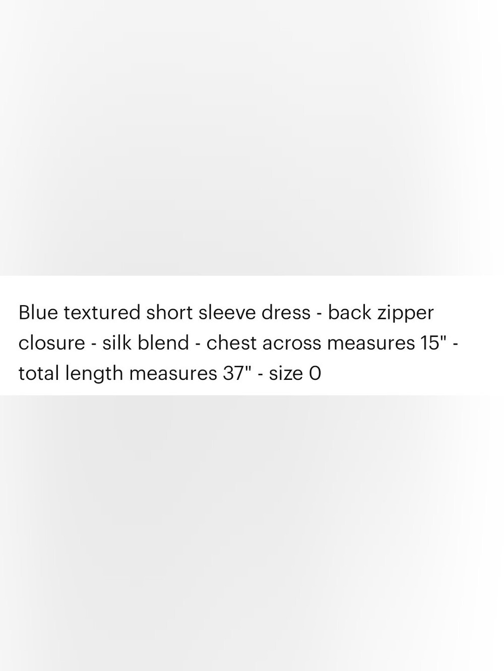 Carolina Herrera Powder Blue Textured Short-Sleeve Sheath Dress - Picture 7 of 9